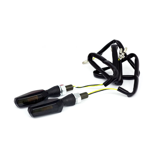 Cob LED Turn Signal / Position Combo Black / Smoke