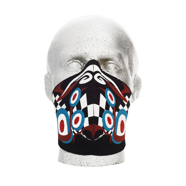 Biker Face Mask Pyschedelic