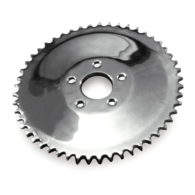 Rear Sprocket Solid Chrome - 51 Tooth