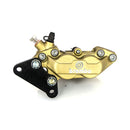 Front Brake Caliper Kit Black / Gold