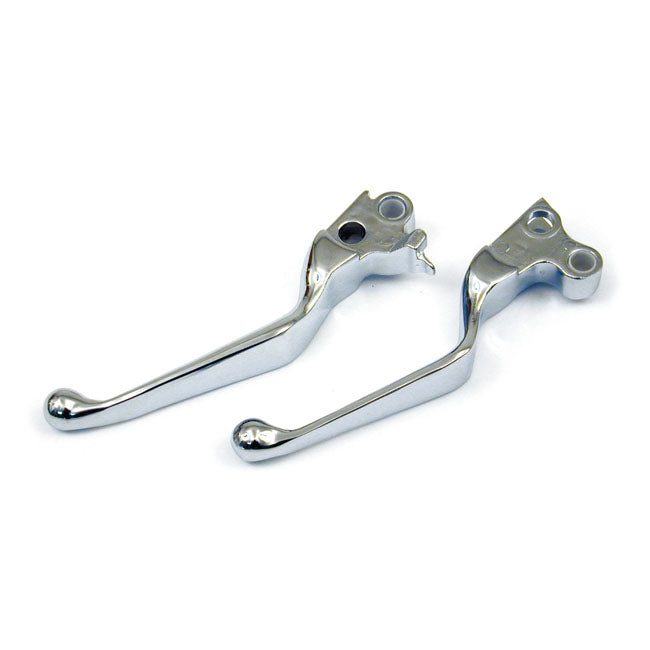 Std Style Handlebar Lever Set Chrome