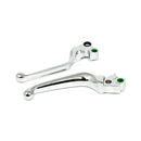 Handlebar Lever Kit Wide Blade Chrome For Cable Operated - 96-17 Dyna