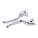 Handlebar Lever Kit Wide Blade Chrome For 06-17 V-Rod