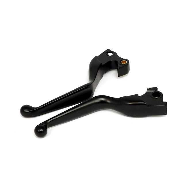 Handlebar Lever Kit Wide Blade Black For 14-21 XL