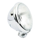 Bates Style 5-3/4 Inch Headlamp Chrome