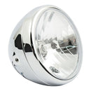Reno 7 Inch H-4 Headlamp Chrome
