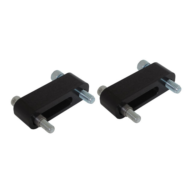 Passenger Floorboard Extenders - 1 Inch For 10-21 FLT/Touring Models