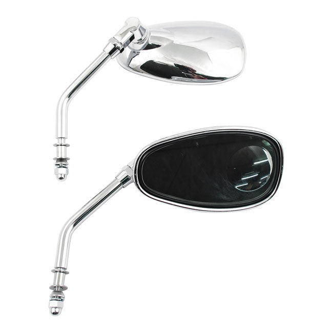 Blind Spot Mirror Set Chrome