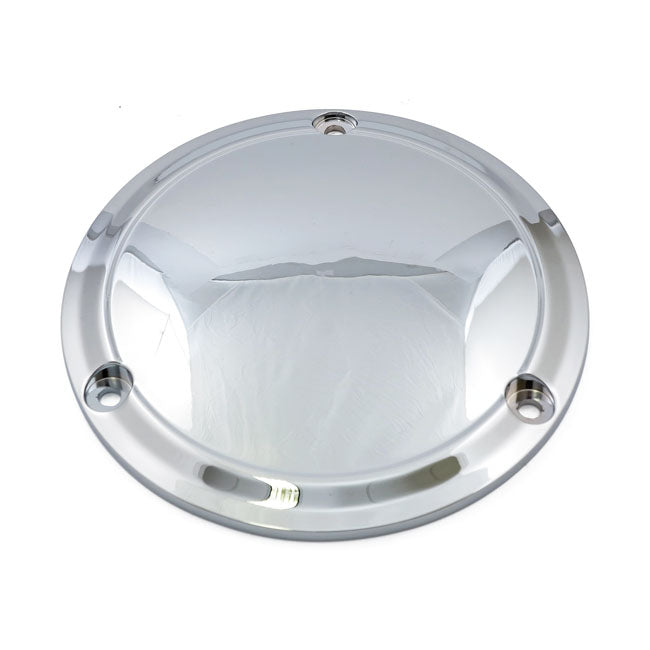 Stepped Derby Cover Chrome - 3 Hole