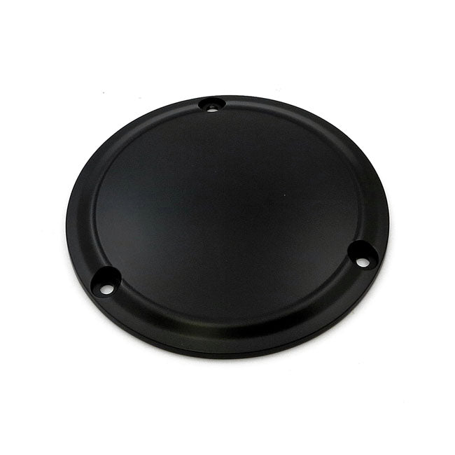 Stepped Derby Cover Black - 3 Hole