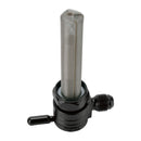 Straight Outlet 6-AN Click-Slick Petock 22 MM With Nut Black Oxide