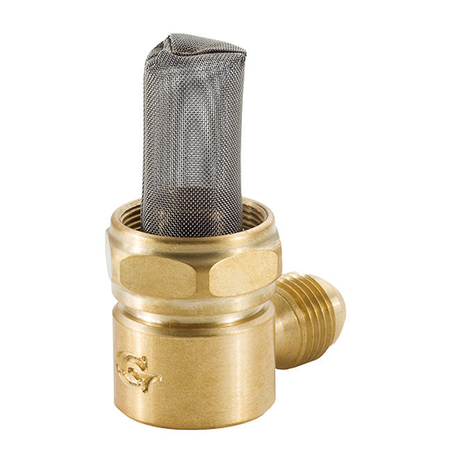 Low Profile Tank Fitting 22 MM With Nut Brass