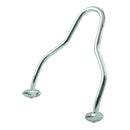 Fat Tire Short Sissy Bar Kit Chrome - 10.5 Inch
