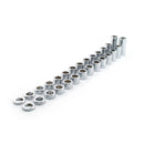 Chrome Steel Axle Spacer Kit For 3/4 Inch Axles