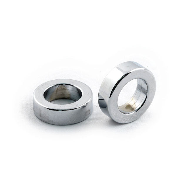 Chrome 3/4 Inch Axle Spacer - 3/8 Inch Length