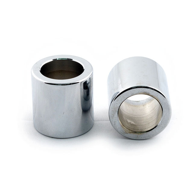Chrome 1 Inch Axle Spacer - 1-1/2 Inch Length