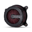 VO2 Cage Fighter Air Cleaner Kit Matt Black For 91-22 XL Sportster Excl. XR1200