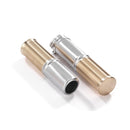 FL Handlebar Grip Set Satin Aluminium / Brass 74-21 H-D