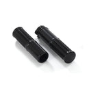 FL Handlebar Grip Set Black Anodized 74-21 H-D