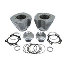 96" To 106" Big Bore Cylinder & Piston Kit Silver