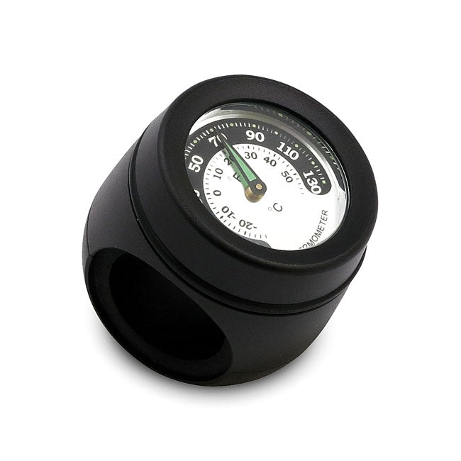 Handlebar Mounted Thermometer Black