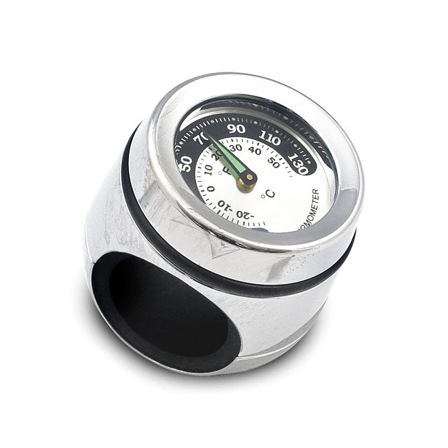 Handlebar Mounted Thermometer Chrome