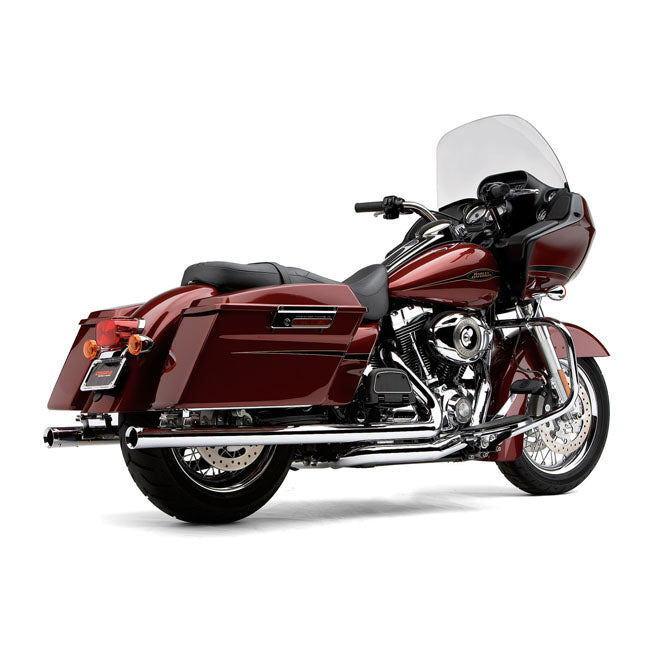 Speedster Duals Exhaust System Chrome - 2-1/2" For 10-16 Touring NU
