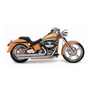 Speedster Slashdown Exhaust Chrome For 86-06 Softail Excl. SE & CVO Engines NU