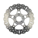 Polished Stainless Contour Floating Wide Brake Front Rotor For Most Upto 1999 H-D Models NU