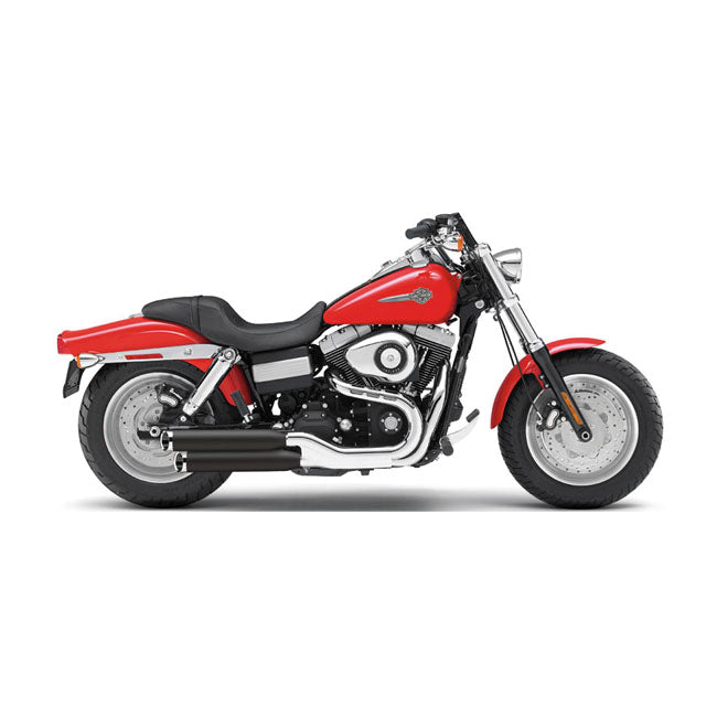 Slip-On Mufflers Black - 3 Inch For 08-16 FXDF Fat Bob