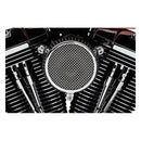 Naked Air Cleaner Kit Plain Chrome For 01-15 Softail