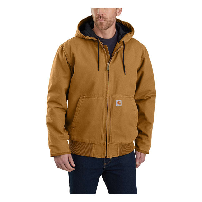 Washed Duck Insulated Active Jacket Carhartt Brown