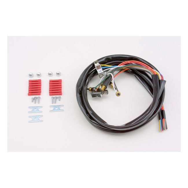 Handlebar Wire & Switch Kit Chrome Switches For 72-81 BT