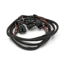 Handlebar Switch & Wiring Kit Radio LED Black For 07-13 FLT/Touring
