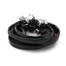 Handlebar Switch & Wiring Kit Standard LED Chrome For 07-10 Softail, 07-11 Dyna