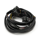 Handlebar Switch & Wiring Kit Standard LED Black For 07-10 Softail, 07-11 Dyna