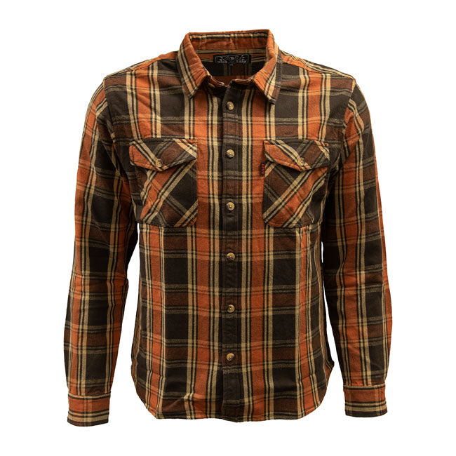 Woodland Check Shirt Brown / Orange