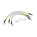 Stainless Clear Coated Front Brake Line For 09-13 VRSCF V-ROD Muscle
