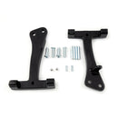 Passenger Floorboard Mount Brackets Black