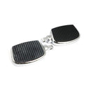 Mini Floorboard Kit Chrome - 3 Inch