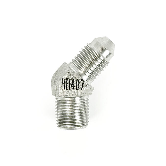 Adapter Fitting 45 Degree Stainless Steel