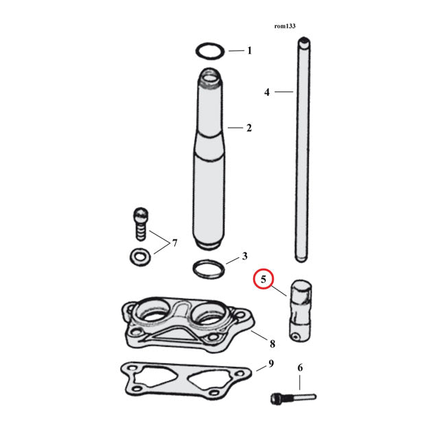 99-Up Tappet Assembly Standard Size