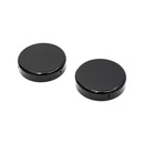 Fork Tube Cap Bolt Covers Gloss Black For 18-21 M8 Softail FLHC/S Heritage