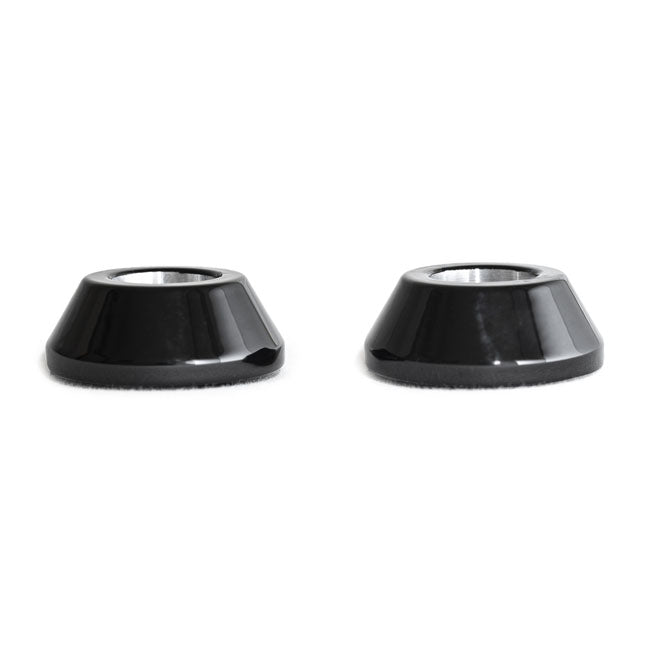 Front Wheel Spacer Kit Left & Right Black For 08-21 Touring non ABS Models Only