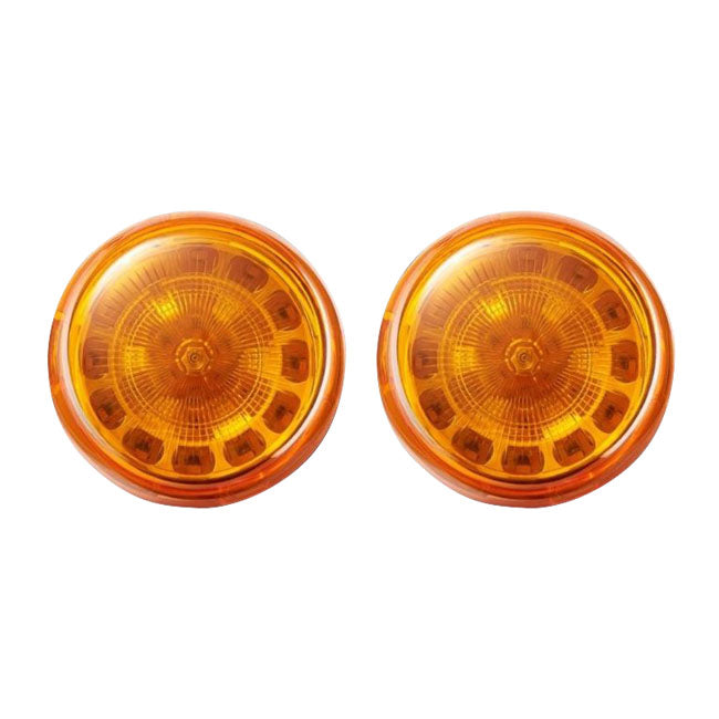 Probeam Front LED Turn Signal Inserts H-D Bullet Style