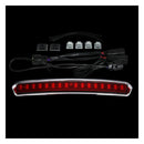 Tour-Pak Lid Light Chrome Red Lens