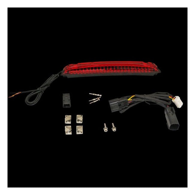 Tour-Pak Luggage Rack LED Light Bar Red
