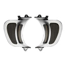 Road Glide LED Vent Inserts Chrome
