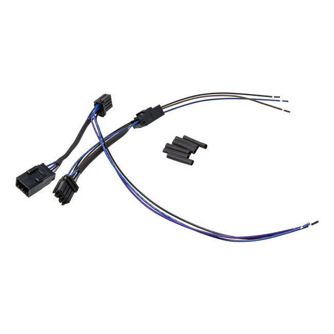 EZ-Install Front Turn Signal Tap Wiring Harness For 06-08 FLHX, FLTR SE and CVO NU