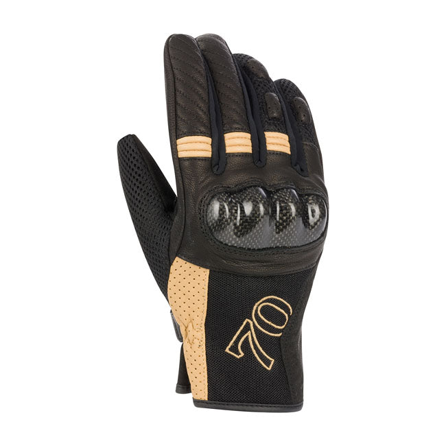 Russel Gloves Black / Beige